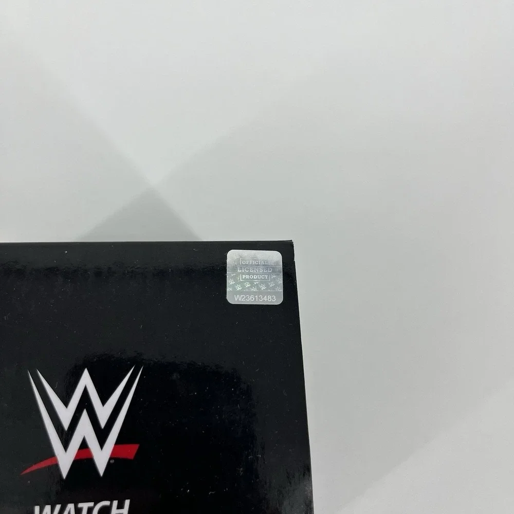 WWE Game Time Andre The Giant Pioneer Black Series Mens Watch Silver Black NEW
